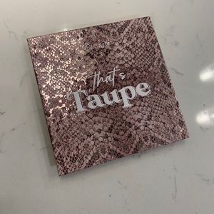 Colourpop that’s taupe palette